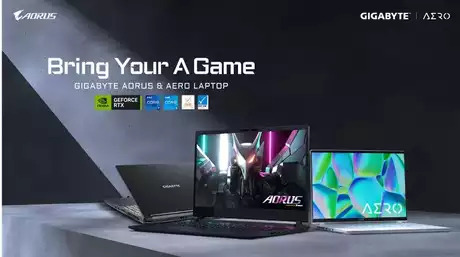 New gaming laptops from the Aorus, Aero, and G5 Series are released by Gigabyte.